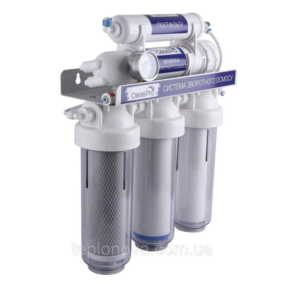 Система зворотного осмосу OasisPro без насоса + ПЛАСТ. бак, BSL01-RO-75 Чернівці - фото 6