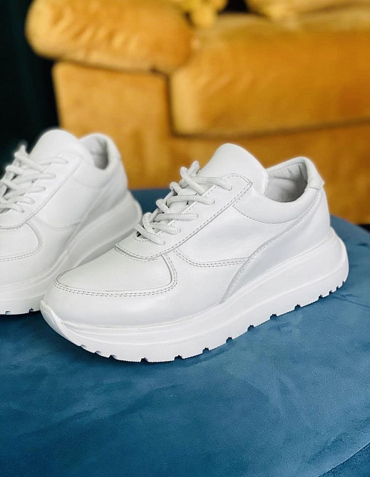 Zemira Кросівки жіночі ZEMIRA 812/21869 білі (весна-осінь, шкіра натуральна) (5002) Коломия - фото 1