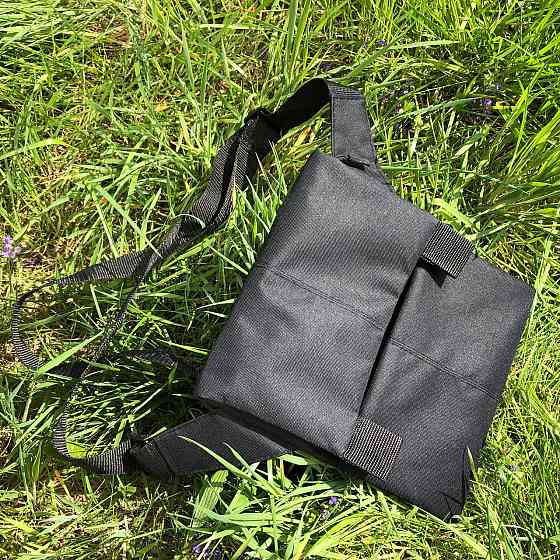 Сумка для прихованого носіння пістолета, Тактична сумка з шевроном Армійська чоловіча нагрудна MW-65 Київ