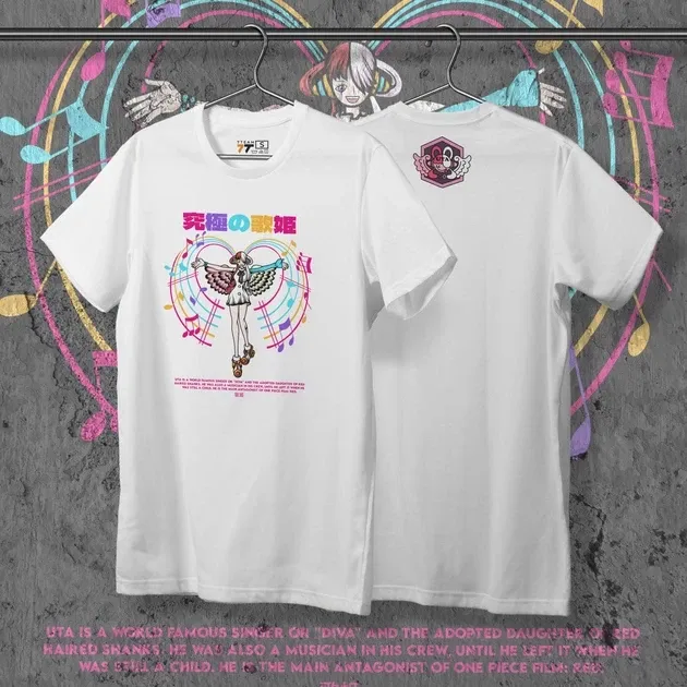 Футболка для подростка мальчика с принтом Ван Пис Uta Размер 160 Anime10273 Днепр - изображение 1