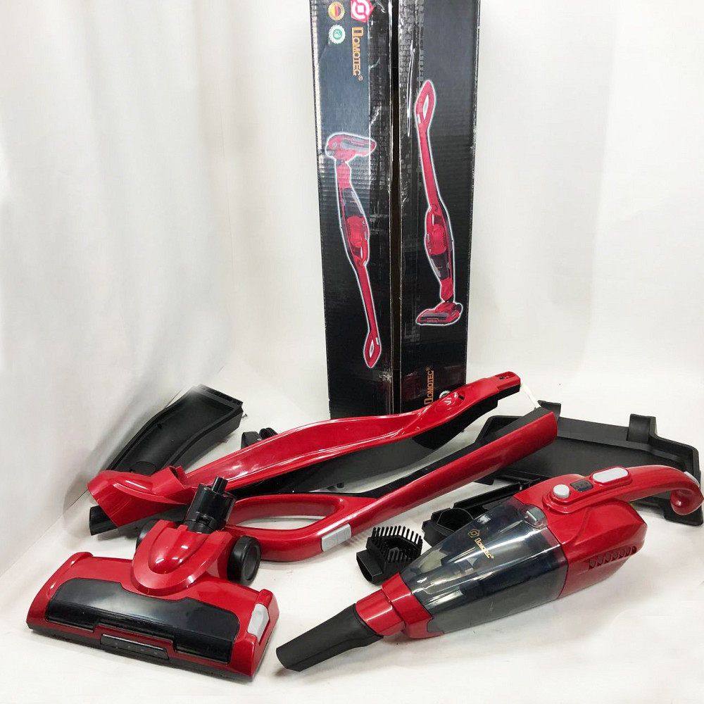 Вертикальный пылесос для сухой уборки Domotec, Вертикальный пылесос с подсветкой зоны уборки KO-68 Львов - изображение 14