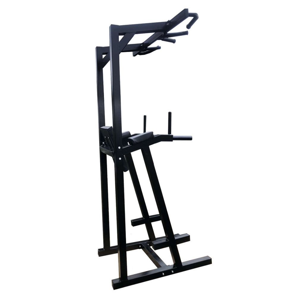 Турник + пресс + брусья с опорами для ног 60х60 мм KZ-800 Черный разборная Киев - изображение 3
