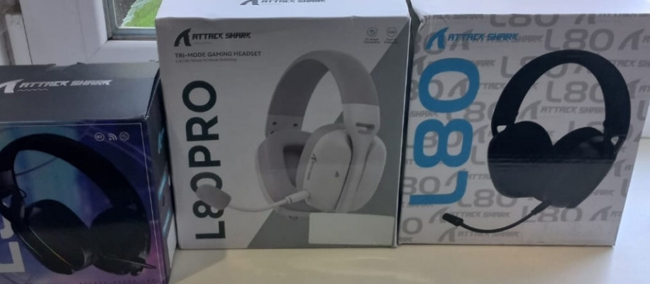 Нові наушники atack shark L80 PRO  ТІЛЬКИ Л80 про є. Харків - фото 1