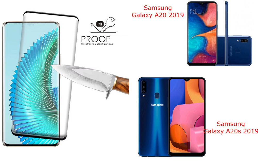 Захисне скло HyperGlass Pro для Samsung Galaxy A20 2019, Galaxy A20s 2019 – максимальна чутливість та захист Київ - фото 1
