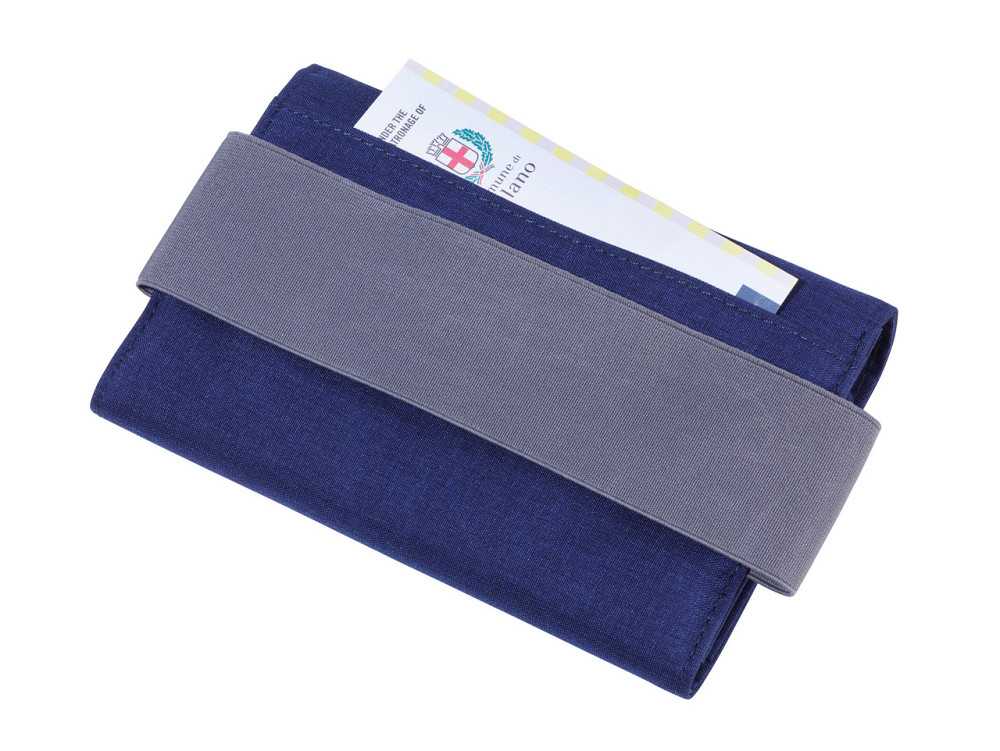 Органайзер для проездных документов Troika Reiseburo с магнитным замком (Сине-серый) Винница - изображение 3