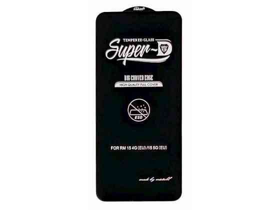 Стекло защитное 6DH MTB Super Redmi/Poco 15 4G (Europe)/15 5G (Europe)/M7 4G (Europe) 171*82мм черное ТМ Gerlax Киев