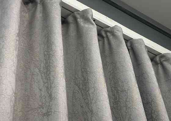 Шторна тканина жакард колекція "Viva Marmo" колір світло-сірий 1781ш Київ