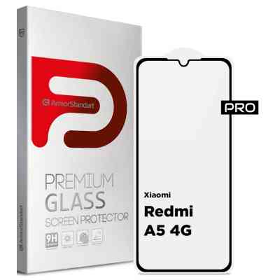 Скло захисне Armorstandart Pro Xiaomi Redmi A5 4G / Poco C71 4G Black (ARM84705) Вінниця