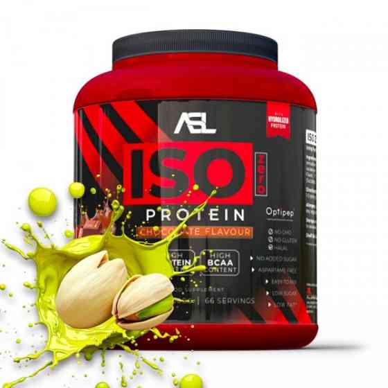 Протеїн AllSports Labs Iso Zero Protein 2 kg (Pistachio) (90 % isolate, zero lactose, zero sugars, aspartame free) Луцьк