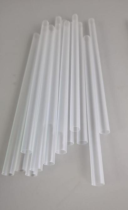 Трубочка для Бабл ті d10-21 см "Фрішка" прозора (100 шт.) Харків - фото 1