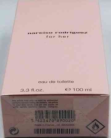 Парфумерія: Narciso Rodriguez For Her edt 100ml.Оригінал! Київ