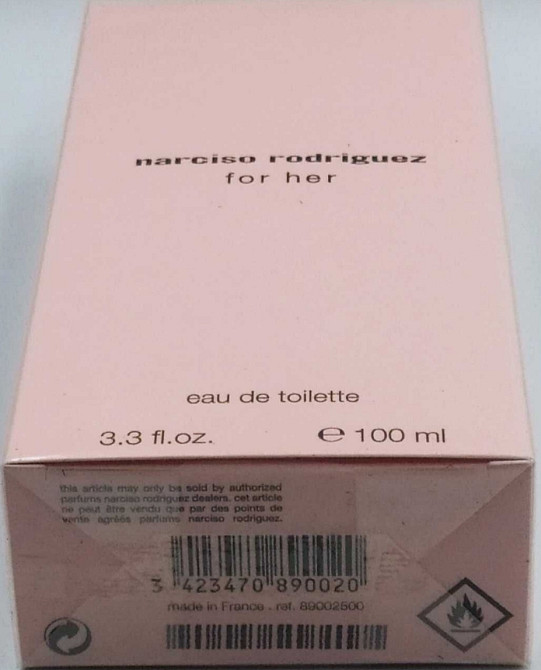 Парфумерія: Narciso Rodriguez For Her edt 100ml.Оригінал! Київ - фото 2