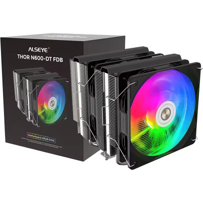 Кулер для процессора Alseye N600-DT-B (AS.01.05.0023) Винница - изображение 6