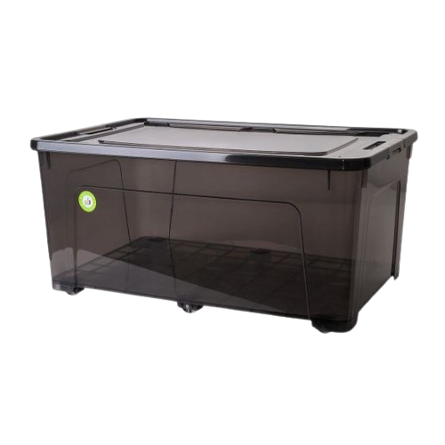 Контейнер 50 л коричневий прозор/какао Smart Box Алеана Житомир