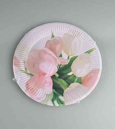 Тарелка бумажная 23см