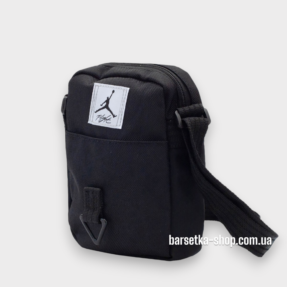 Сумка через плече Jordan Flight 18*13 чорний Запоріжжя - фото 3