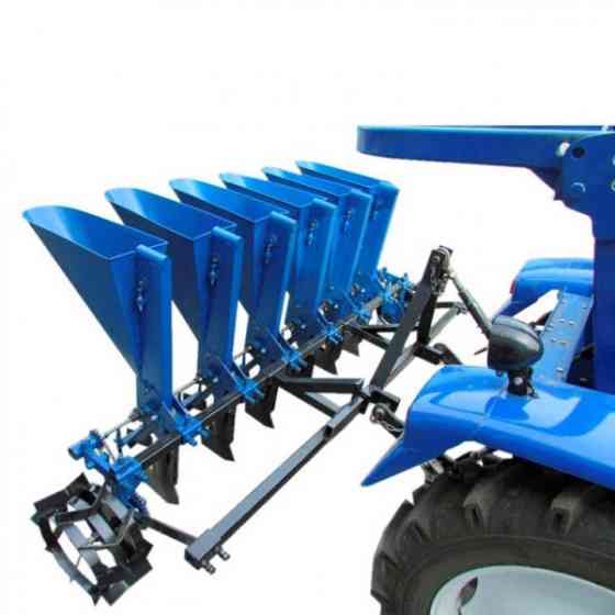 Часникосаджалка 6-рядна (для мінітрактора) (ланцюг з подвійною ложкою Ø34, Ø24,5) (ЧС26) Харьков