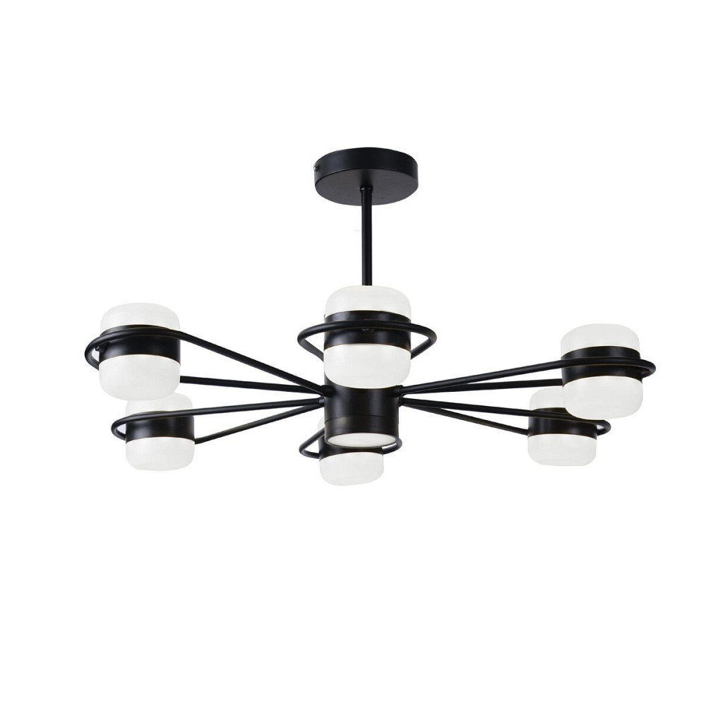 SIRIUS Люстра світлодіодна акрилова Sirius B N4557/6 BK Київ - фото 2