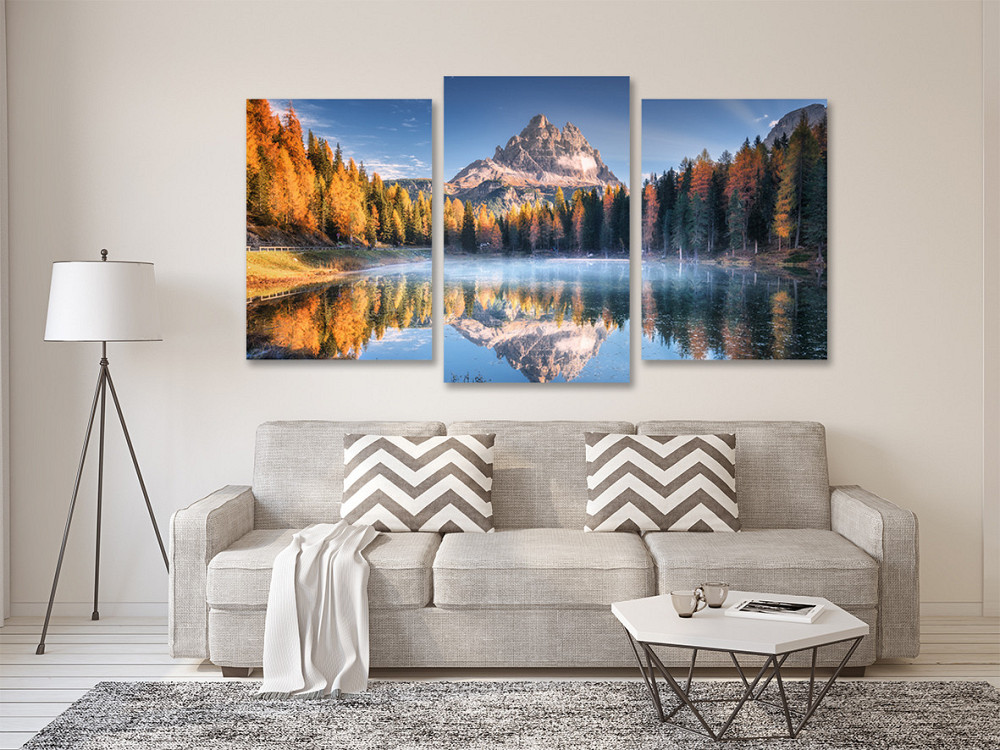 Модульная картина в гостиную / спальню  Озеро    Art-700_3 Київ - фото 2