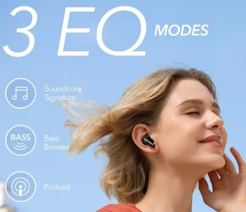 Навушники TWS Anker Life P2 Mini / P20i Black / White A3944 Київ - фото 3