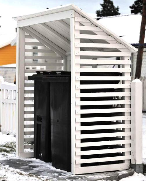 Бокс для сміттєвого бака "Тенбада" зефір Миколаїв - фото 1