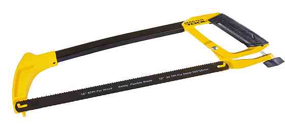 Ножівка для металу MASTERTOOL 300 мм, алюмінієва ручка, кут нахилу полотна 45-90°, flex полотно 25 мм Рівне