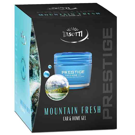 Ароматизатор для авто гелевий "Gel Prestige" Mountain Fresh (Гірська свіжість) 50мл Tasotti Київ