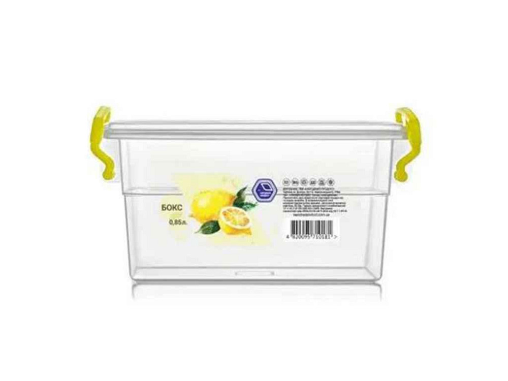 Контейнер 850мл пл. з кришкою (52) ТМ НАРОДНИЙ ПРОДУКТ   Solmir Київ - фото 1