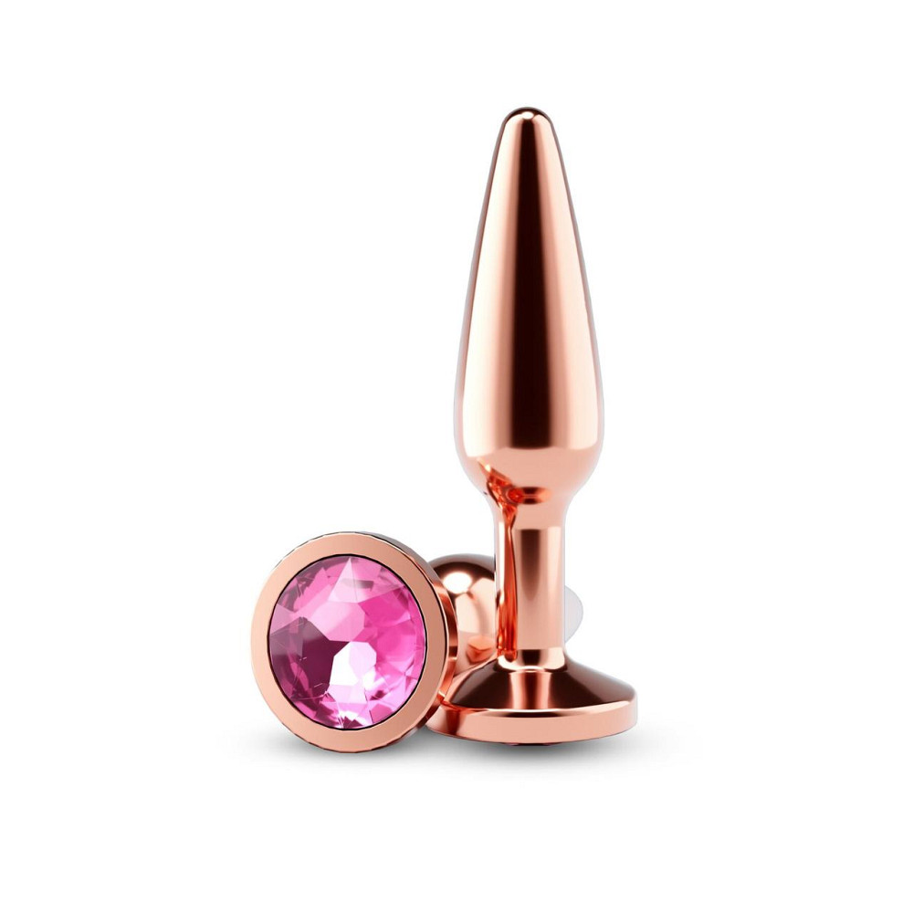 Анальна пробка NS Novelties Rear Assets — Tapered — Medium — Rose Gold — Pink Sex Aura Київ - фото 1