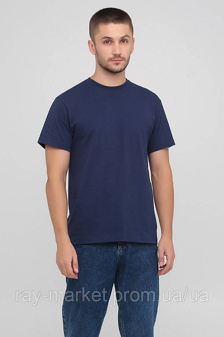 Набір базових футболок 5шт Stedman Classic-T чоловічий темно-зелений/ бежевий/ бордовий/ темно-синій /чорний (ST2000-5PACK3) Київ - фото 5