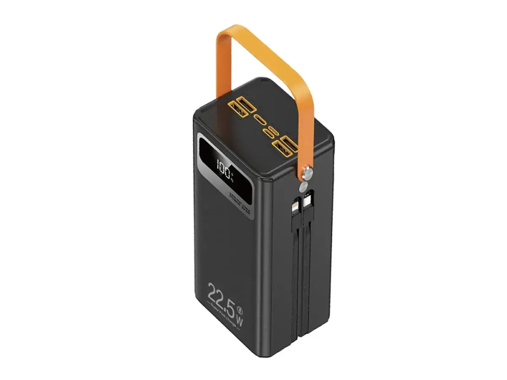 Power Bank TUGII Y104 40000 мАг, 22.5Вт, зовнішній акумулятор, швидка зарядка, USB/Type-C Одеса - фото 10