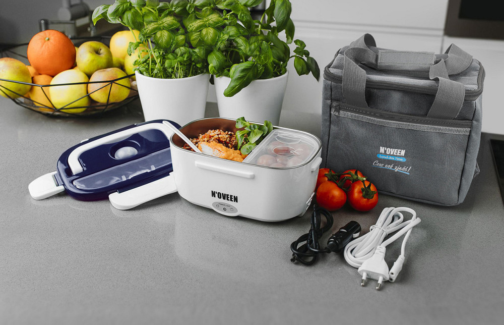 Ланчбокс із підігрівом від 230 В і 12 В з термосумкою Noveen LB430 Київ - фото 10