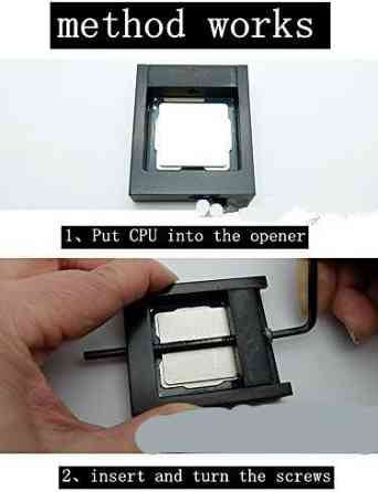 Скальпер для процессоров LGA 115x, устройство для открывания и демонтажа крышки CPU Киев