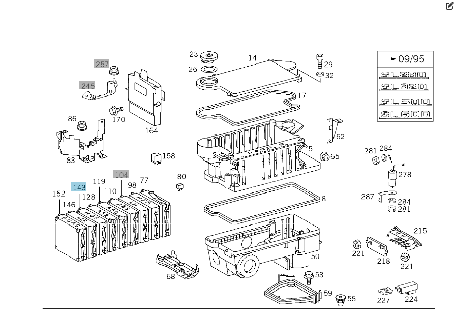 Mercedes-Benz  A0195457832 Блок керування 5 ступінчастою АКП HGS E-class W210 SL-Class R129 S-class W140 Одесса - изображение 2