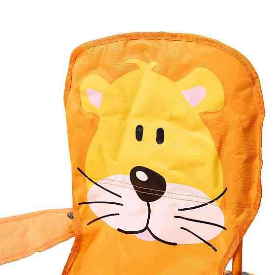 Lugi Крісло туристичне для дитини 34х58х65 см з підстаканником Помаранчевий SJ-0065O Коломия