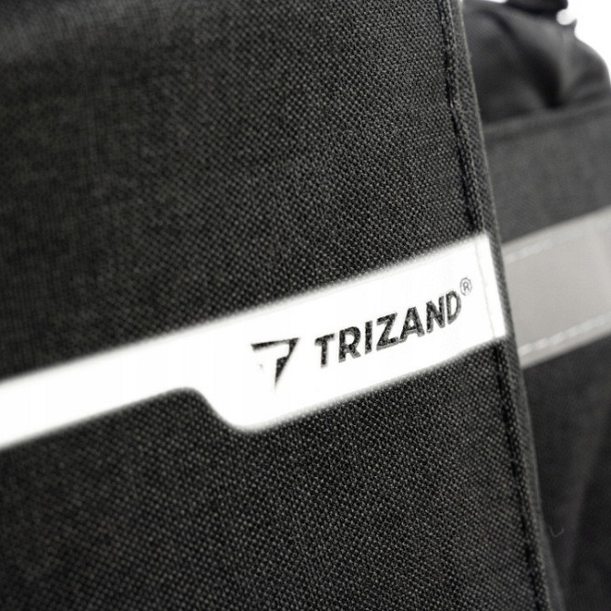 Термосумка многофункциональна для велосипеда 9 литров Trizand (20888) Black Нововолынск - изображение 5