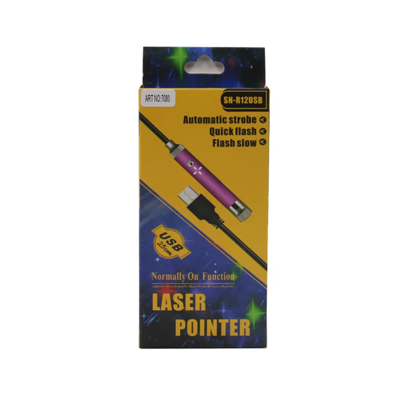 Лазерна указка USB, червона точка, компактна, портативна, для презентацій, навчання та домашнього використання Одеса - фото 2