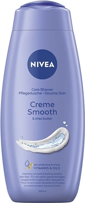 Гель для душа Nivea Creme Smooth 500 мл Львов - изображение 1