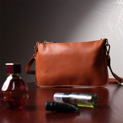 Сумка Vintage З натуральної шкіри Руда (22645) Вінниця - фото 5