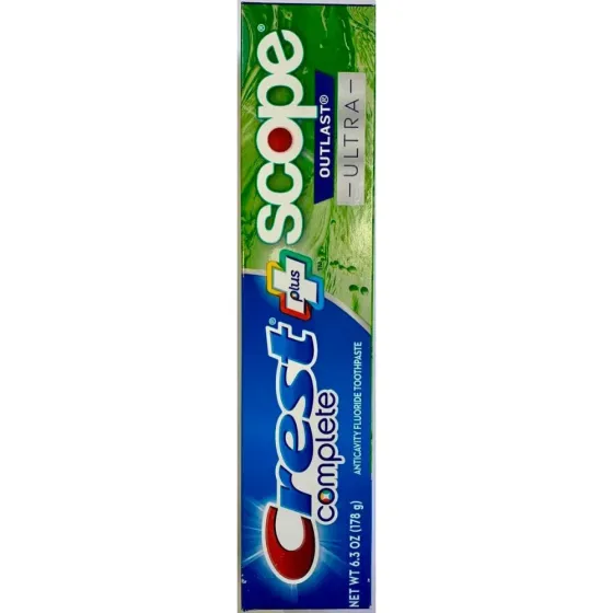 Зубная паста Crest Complete Plus Whitening Scope Outlast 178 гр Львов