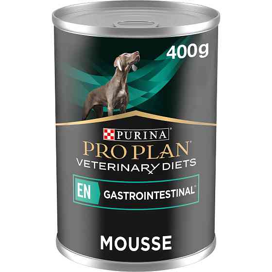 Влажный диетический корм PRO PLAN VETERINARY DIETS EN Gastrointestinal для взрослых собак для устранения расстройств пищеварения, мусс, 400 г Киев