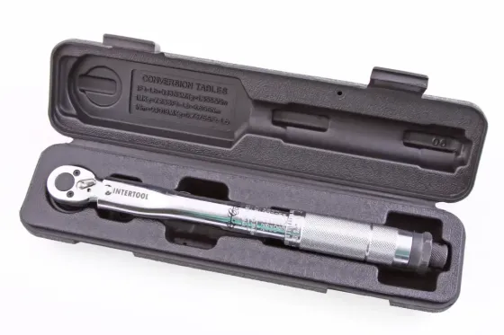 Ключ динамометричного 1/4 2-24Нм Intertool Вінниця