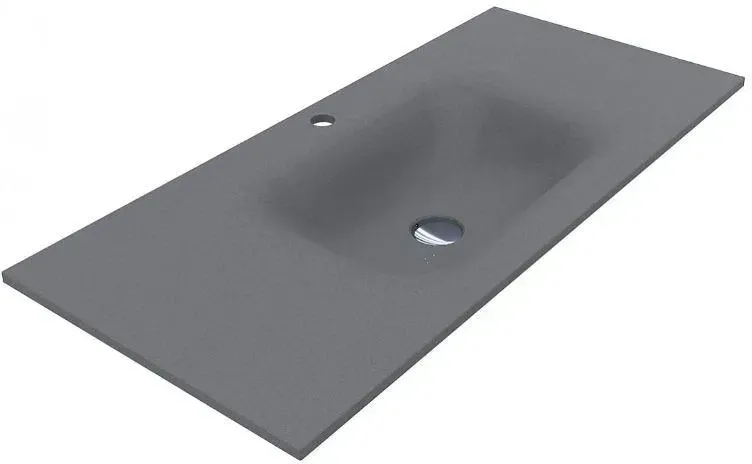 Раковина  Miraggio Jesel 1000 100x45 Szary Mat Киев - изображение 1