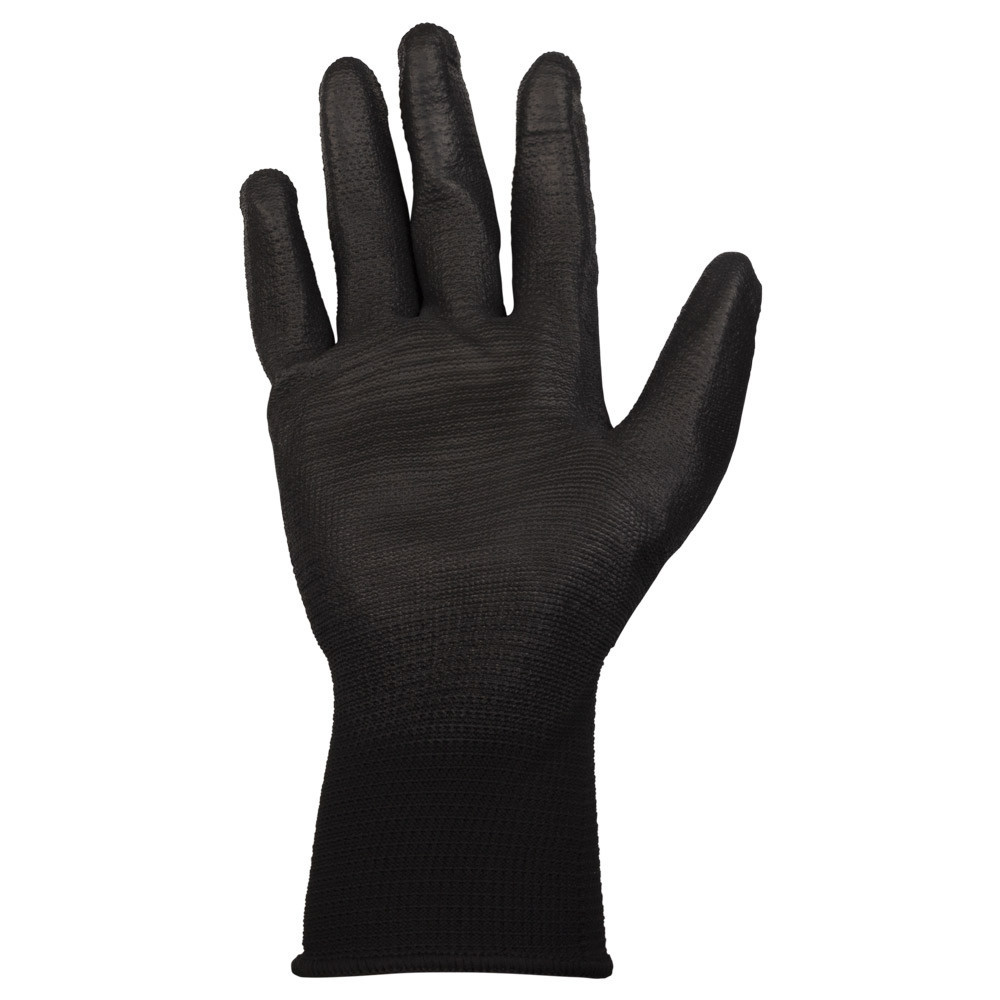 Перчатки трикотажные с частичным ПУ покрытием р10 (черно-серые манжет) SIGMA (9446411) Киев - изображение 5