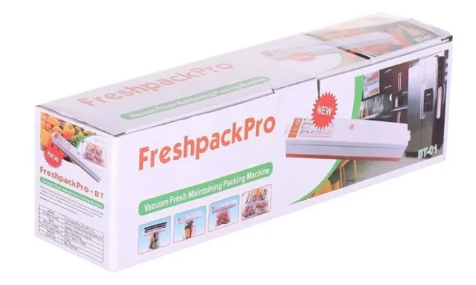 Вакууматор для їжі Freshpack Pro для зберігання м'ясних, овочевих продуктів, в комплекті 10 пакетів  Київ - фото 6