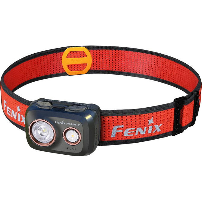 Налобный фонарь Fenix HL32R-T 800лм IP66 (Черный с красным) Винница - изображение 1