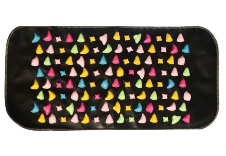 EasyFit Ортопедичний масажний килимок EasyFit 70 см з камінчиками Коломыя - изображение 2