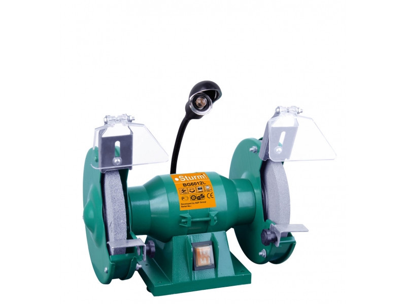 Точильний верстат Sturm 125 мм, 230 Вт із підсв. BG6012L (читайте опис) Рівне - фото 1