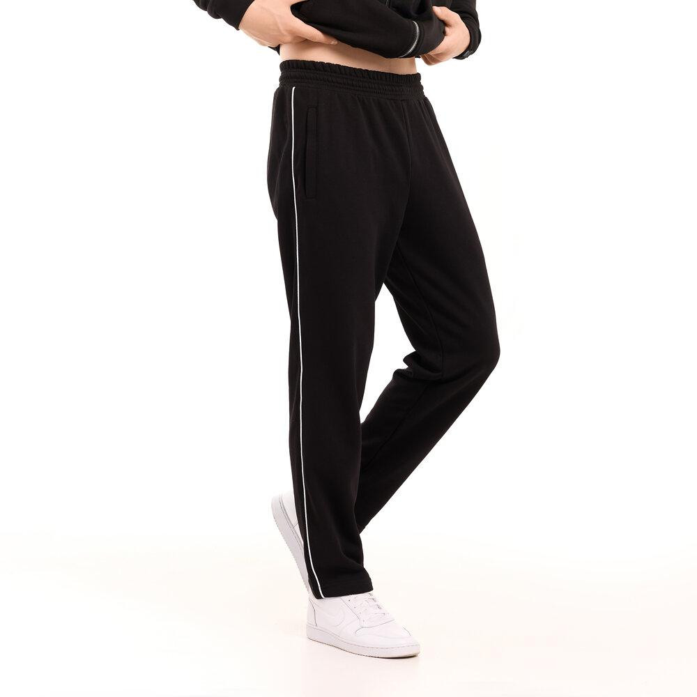 Спортивний демісезонний костюм чоловічий чорний. Комплект штани та кофта Pobedov Brume Київ - фото 8