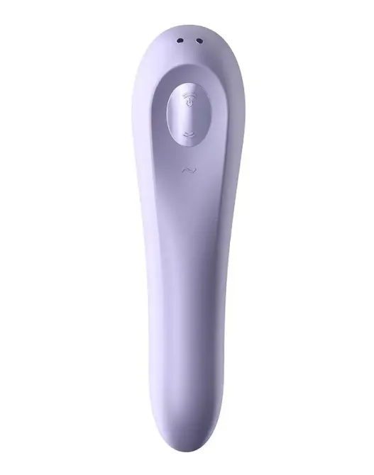 Смарт-вібратор та вакуумний стимулятор 2в1 Satisfyer Dual Pleasure Mauve Львов - изображение 3